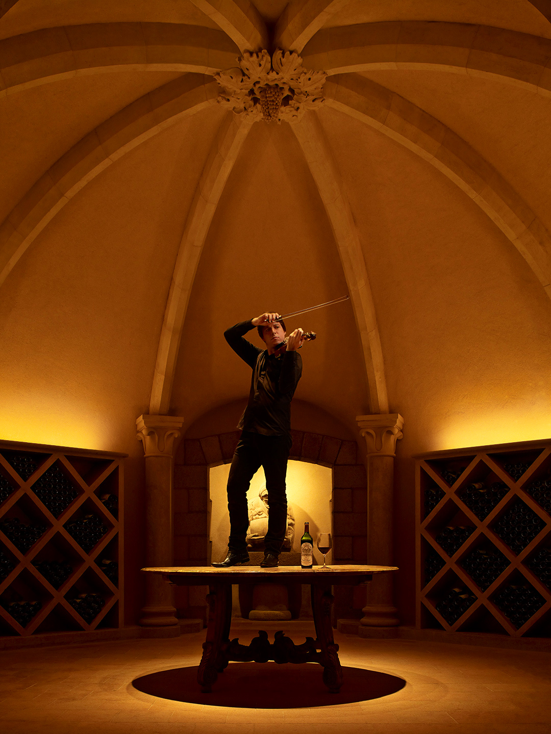 Far Niente Winery, Joshua Bell,  Photography by Brandon McGanty